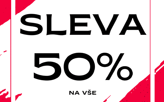 Velký výprodej 50%
