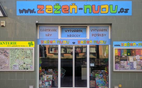 Prodejna Zažeň nudu na Masarykově třídě v Olomouci